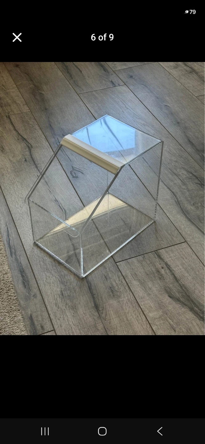Clear Acrylic Slanted Bin Organizer - photo 5