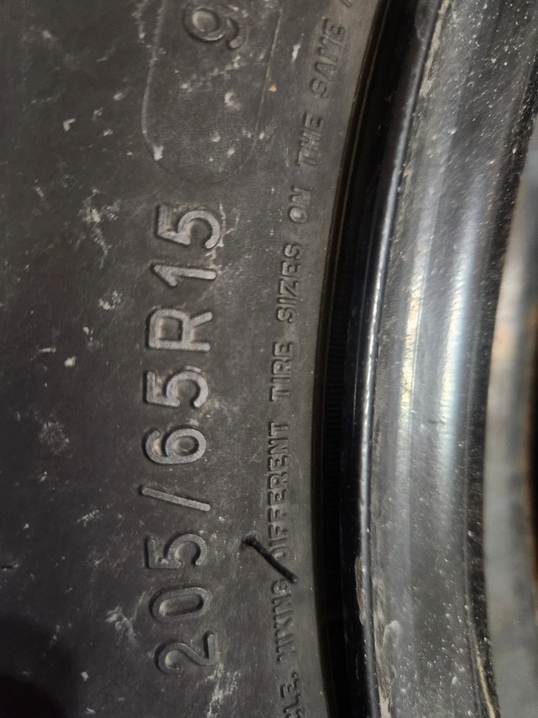 Civic winter tires with rim 205 65 R15 michellinx ice snow tires - photo 2