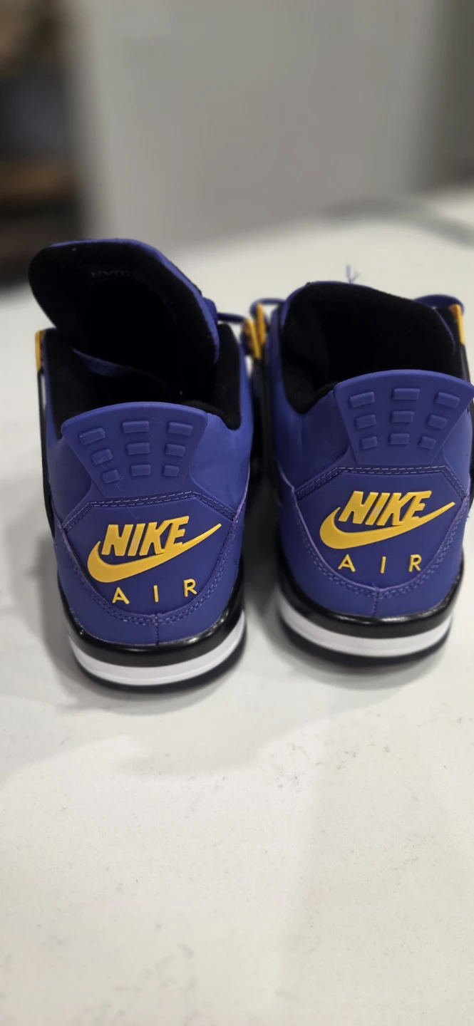 Nike Air Jordan 4 style Retro Lakers - photo 3