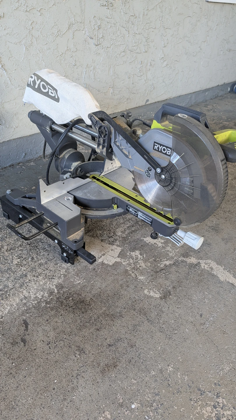 Ryobi Miter Saw with Folding Stand