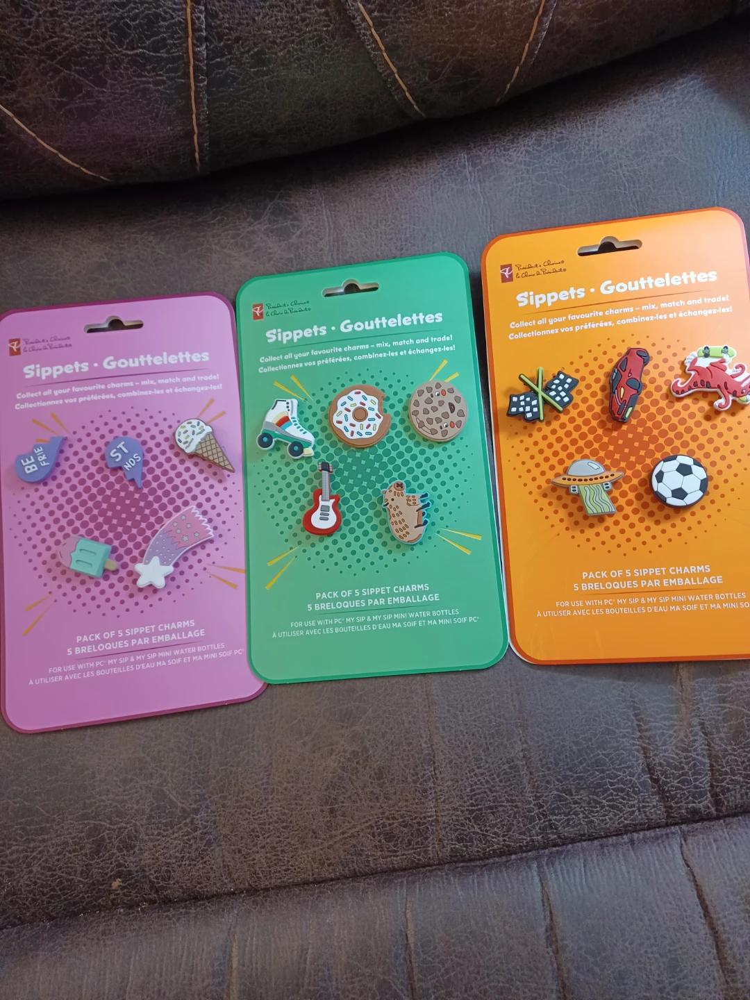 President's Choice Sippets Water Bottle Charms
