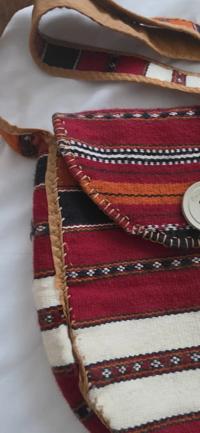Handwoven Striped Crossbody Bag - photo 2
