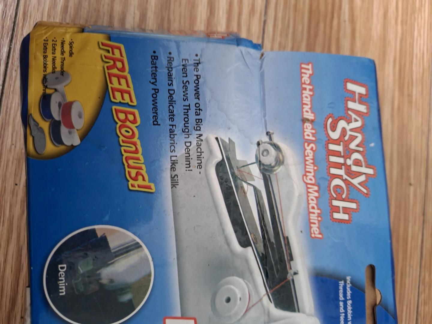 Handy Stitch Handheld Sewing Machine CS-101B - photo 2