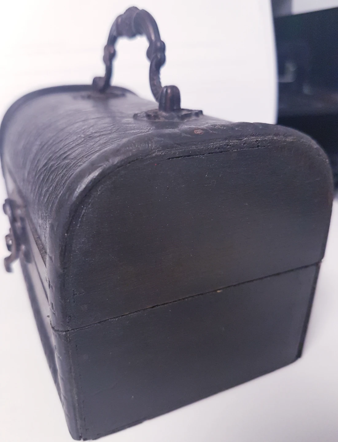 Small Decorative Wood Treasure Chest - photo 3