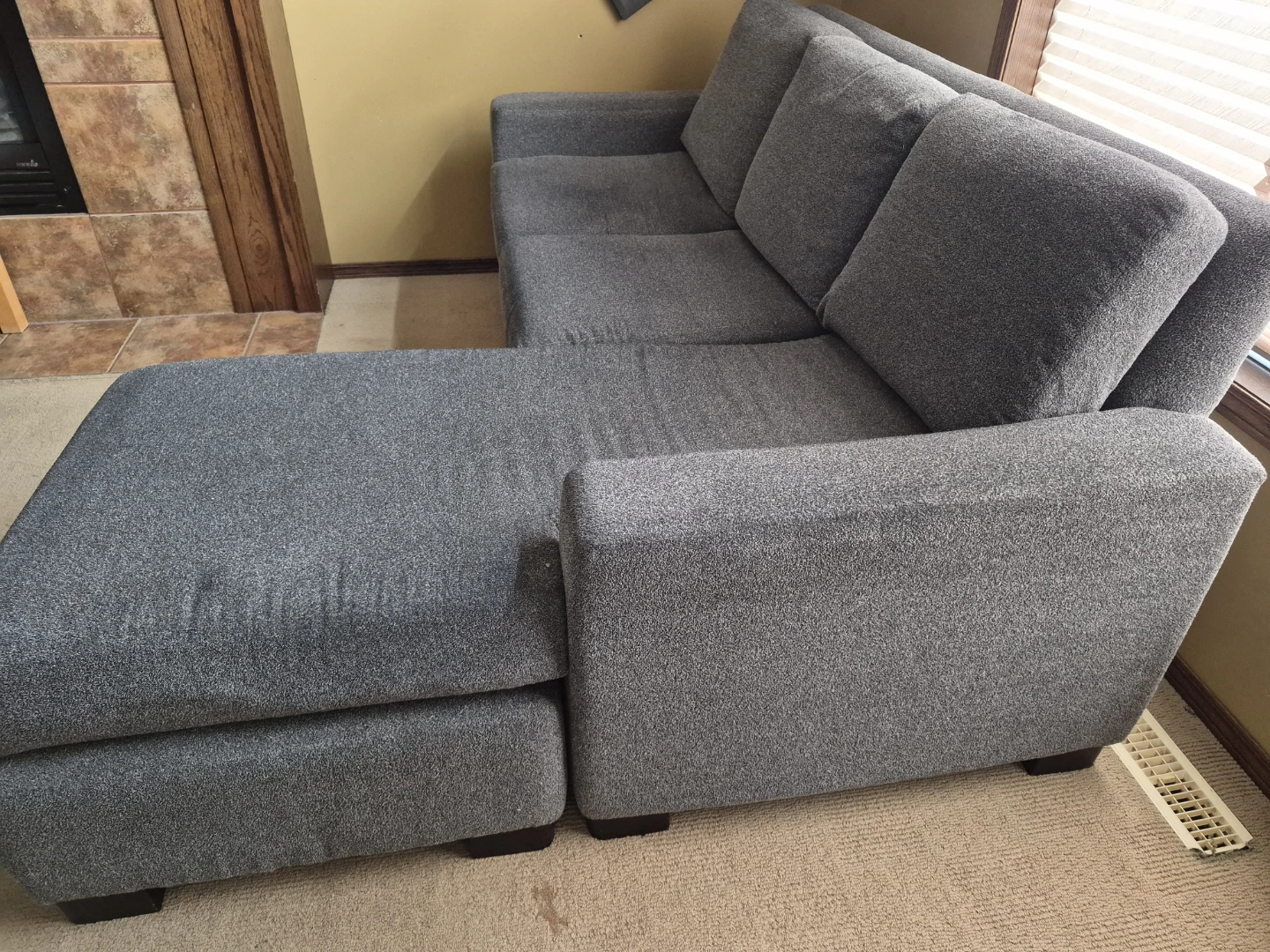 Grey Sectional Sofa - photo 5