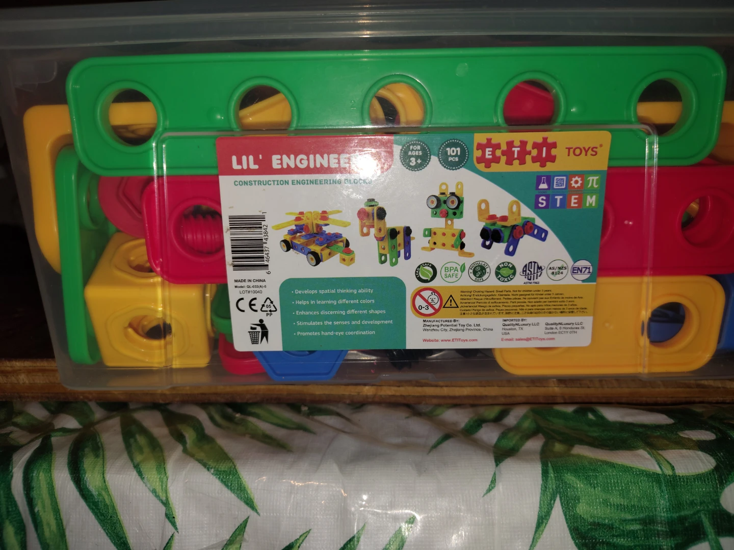 Lil Engineer Building Blocks Toys