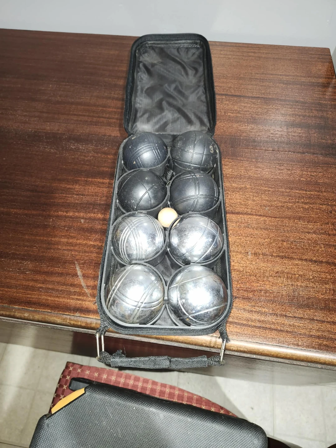 Bocce Ball Set with Carrying Case