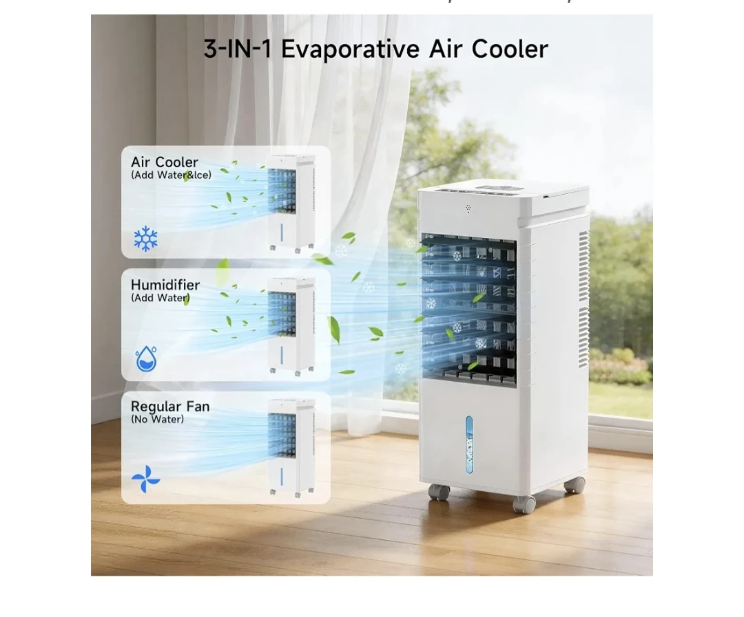 KBTTVY 3-in-1 Evaporative Air Cooler - photo 3