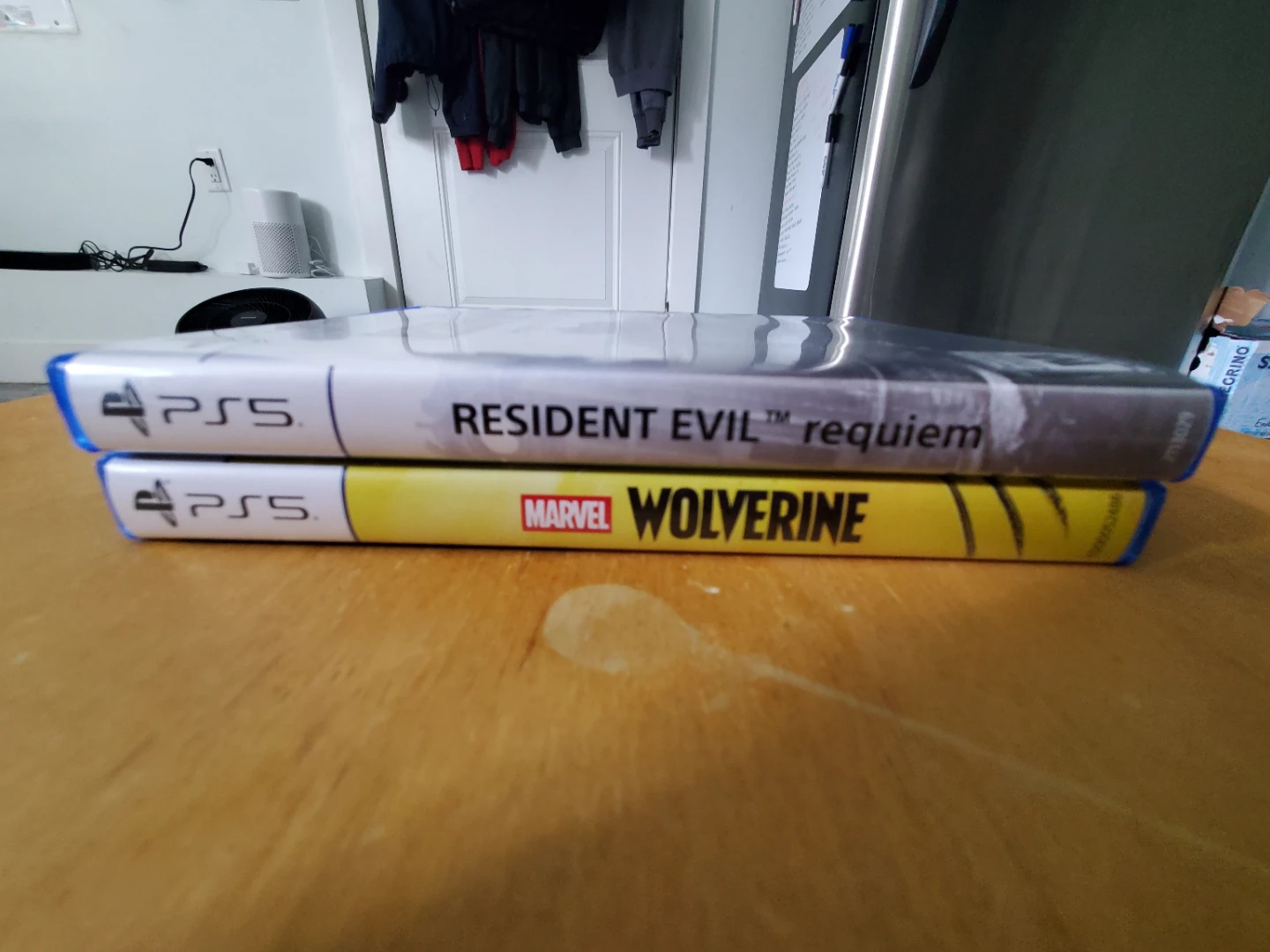 2 PlayStation 5 Games: Marvel Wolverine & Resident Evil
