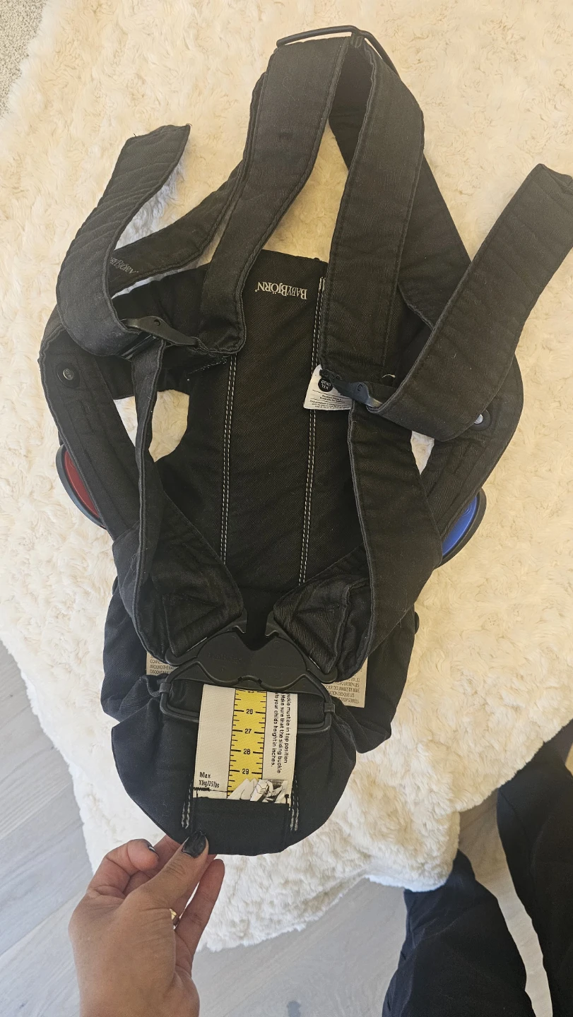 BabyBjörn Baby Carrier Mini - Black - photo 3