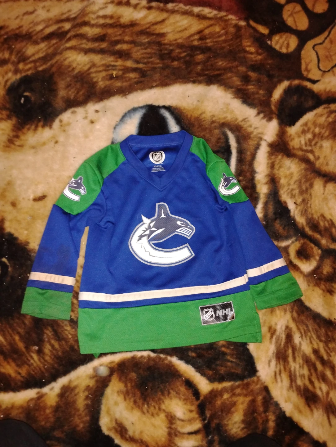 Vancouver Canucks Toddler Jersey