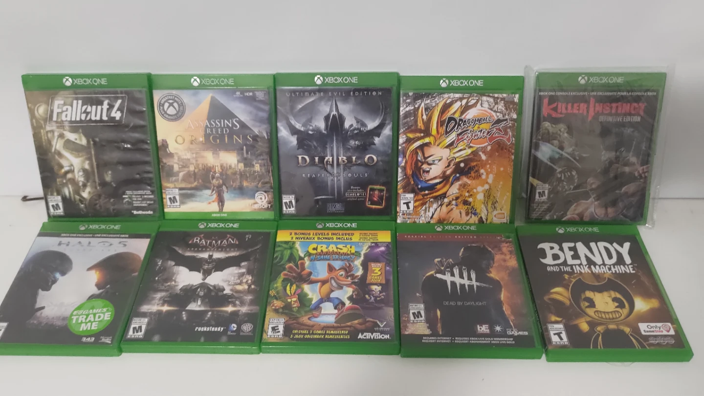 Xbox One Video Game Collection Bundle