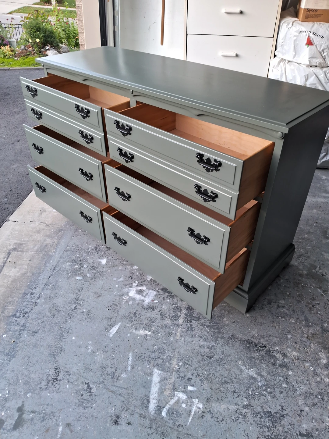 Sage Green Dresser - photo 4