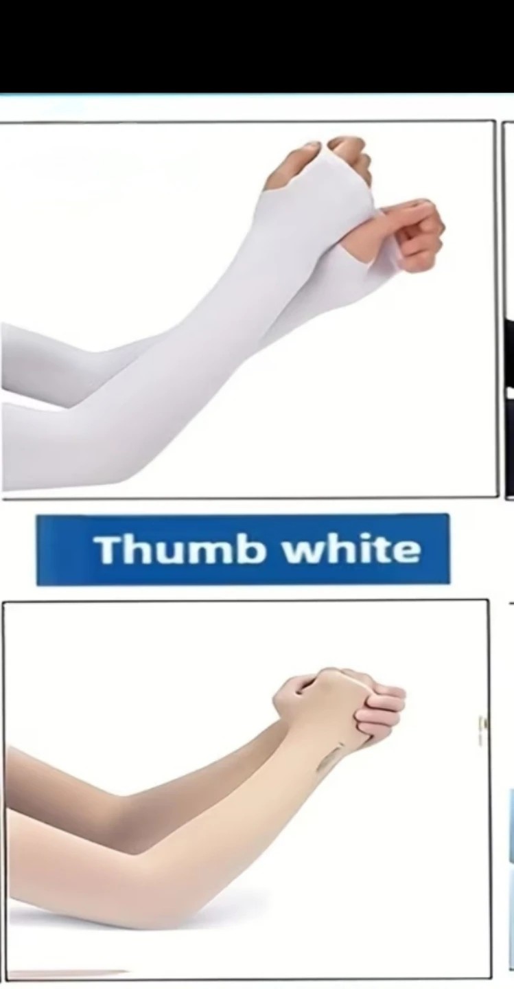 2 Pairs Sun Protection Arm Sleeves
