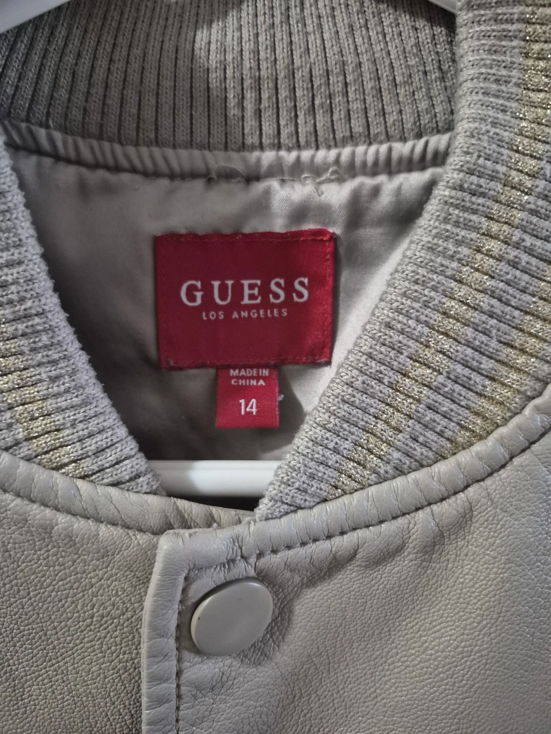 Guess Varsity Jacket Size 14 - photo 2