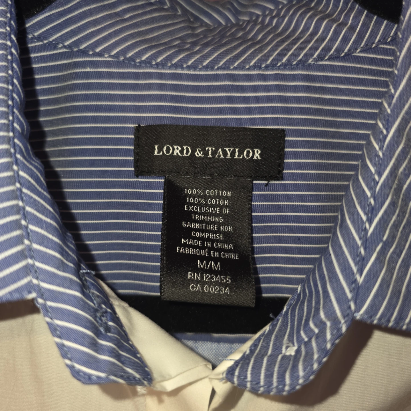 Lord & Taylor Button-Down Shirt M - photo 3