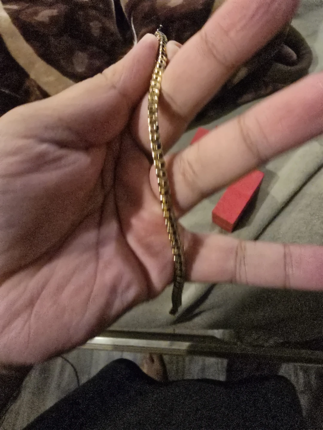 14K Gold 1/2CTTW Round Diamond Line Bracelet - photo 4
