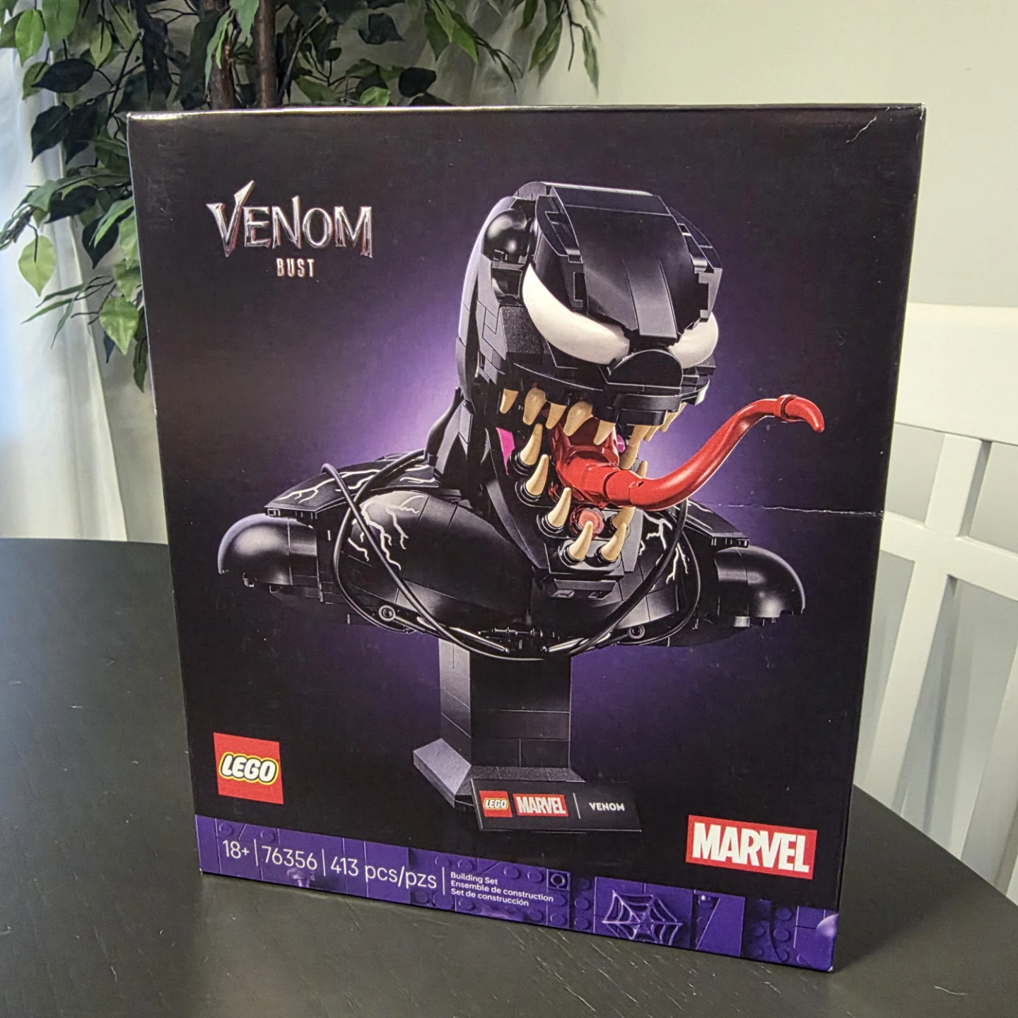 LEGO Marvel Venom Bust 76356