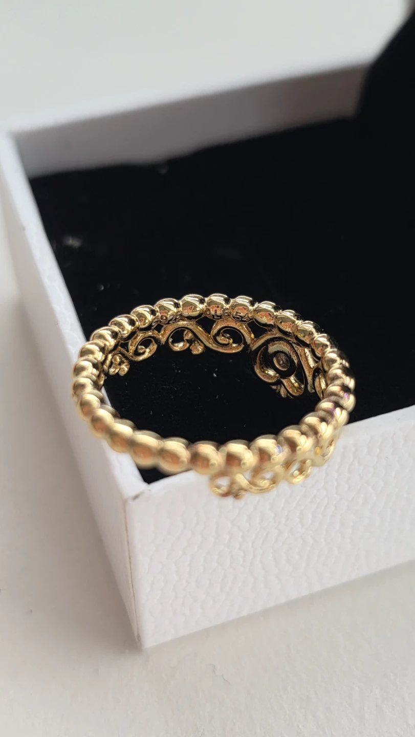 Pandora Crown Ring Gold Tone - photo 3