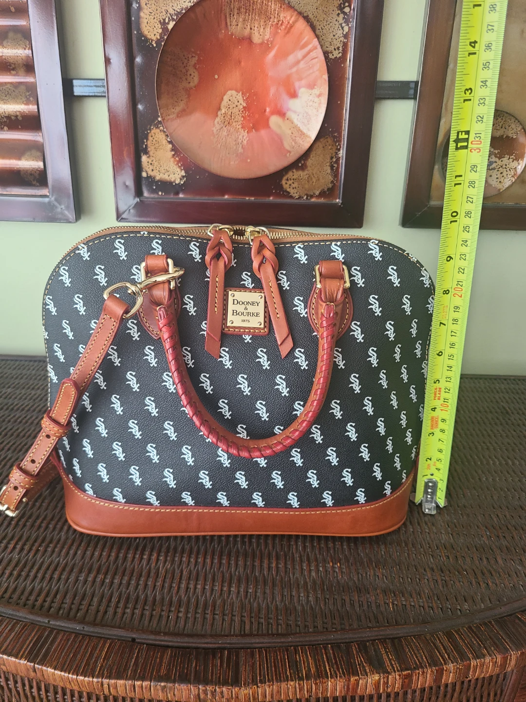 Dooney & Bourke MLB Chicago White Sox Dome Satchel - photo 4