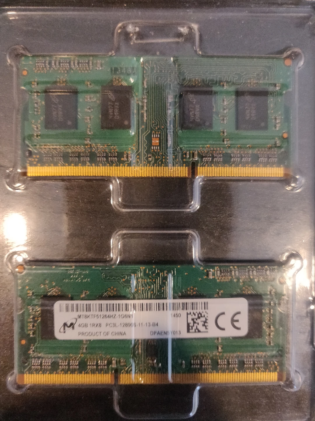 Micron 8GB (2 x 4GB) DDR3L Laptop RAM - photo 2