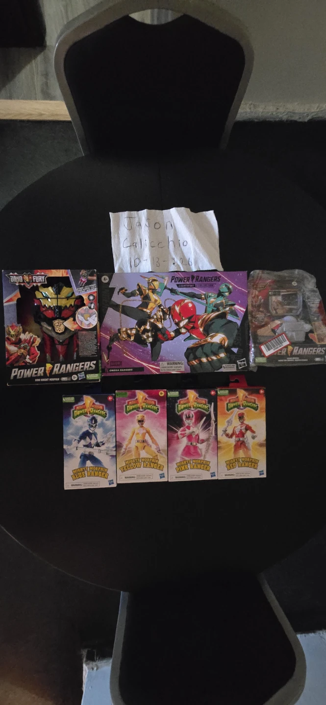 Large Collection of Power Rangers Action Figures and Funko Pops - photo 4