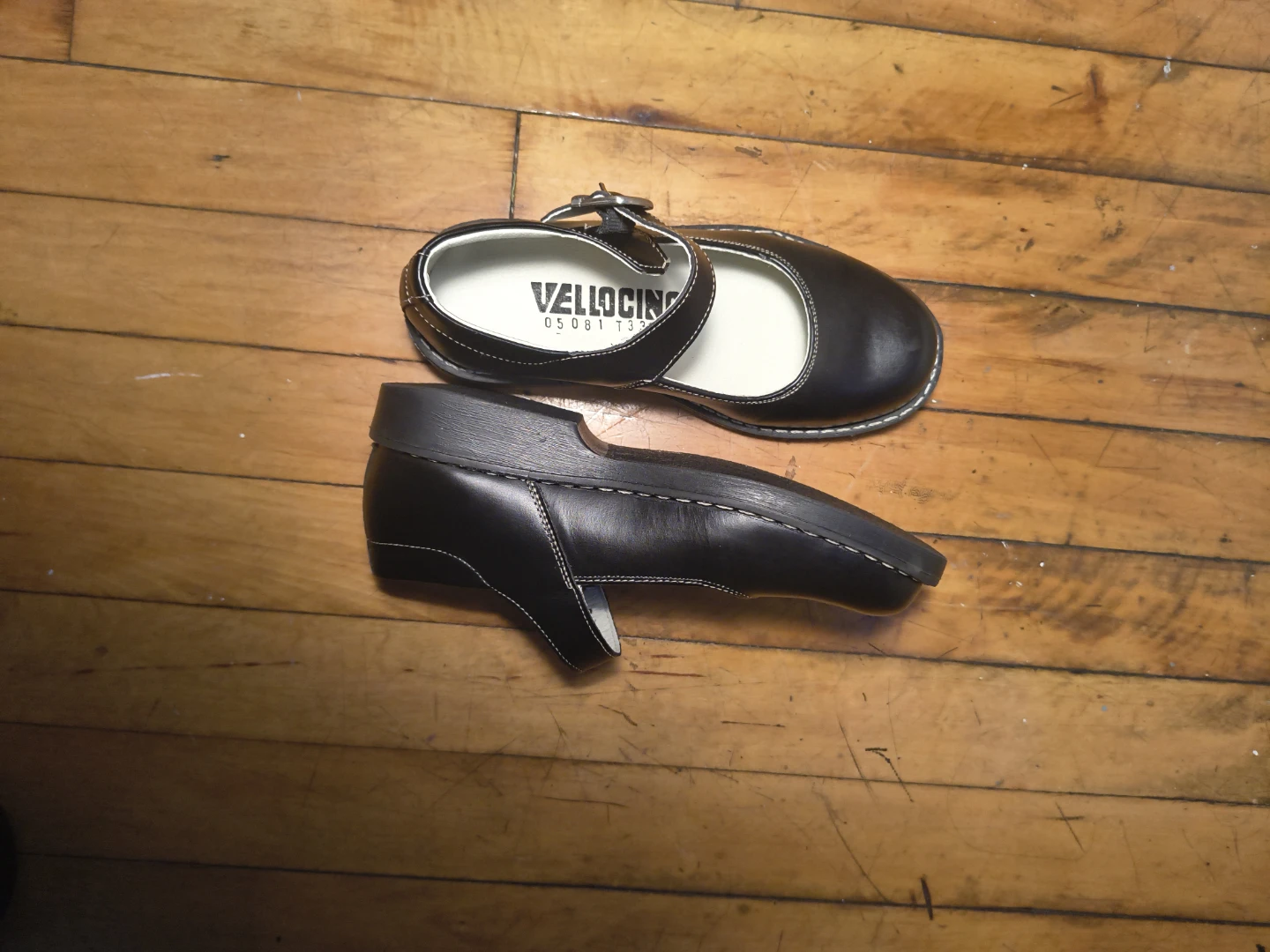 Vellocino Black Mary Jane Shoes - photo 2
