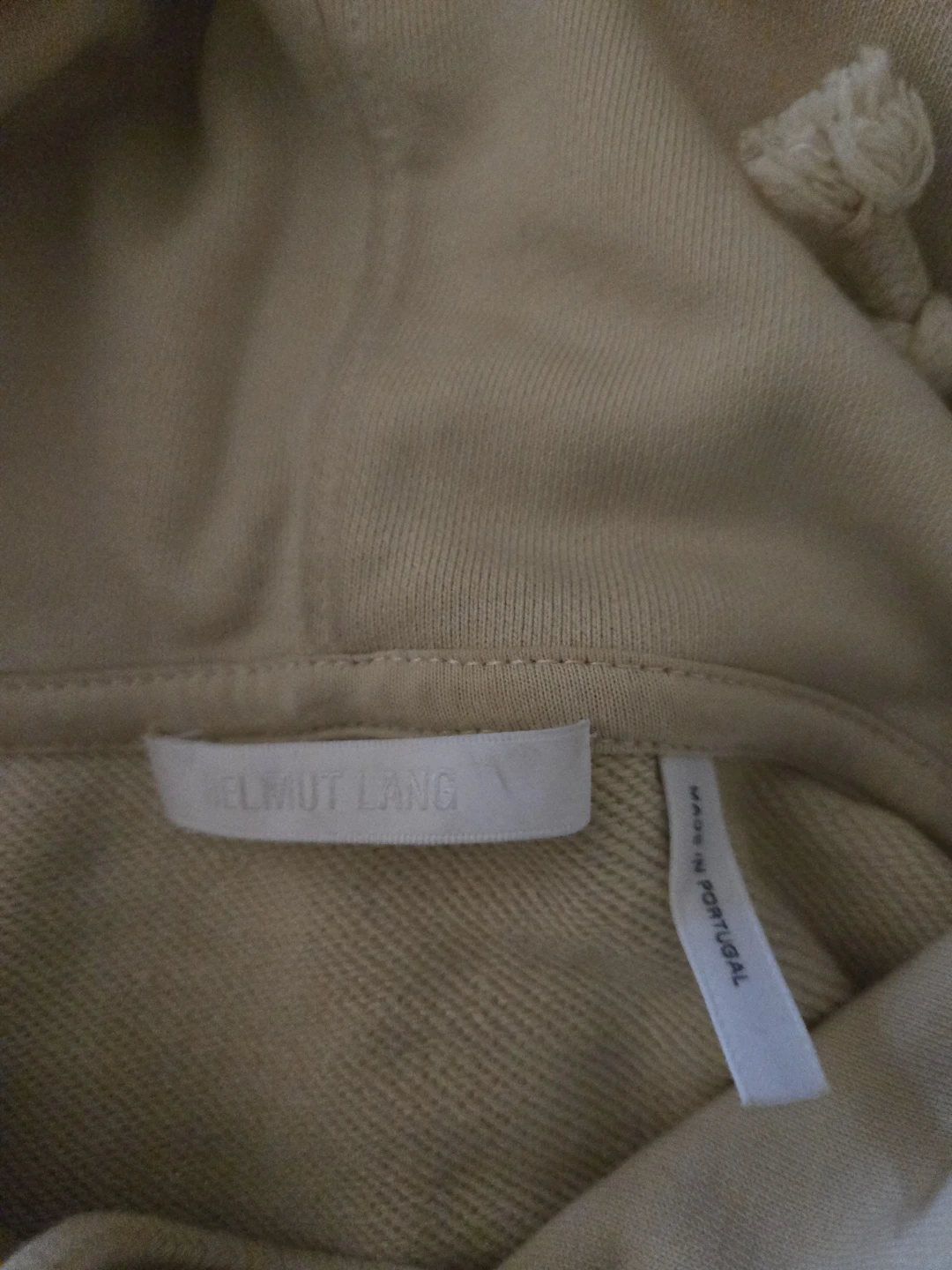 Helmut Lang Beige Hoodie - photo 5