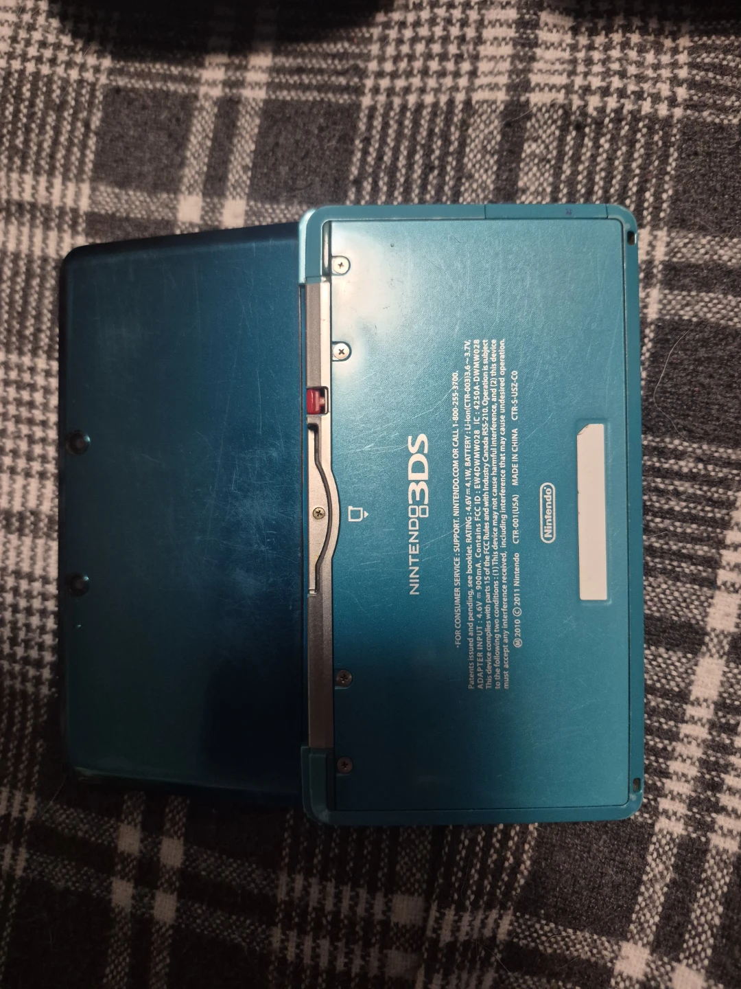 Nintendo 3DS Aqua Blue Bundle - photo 2