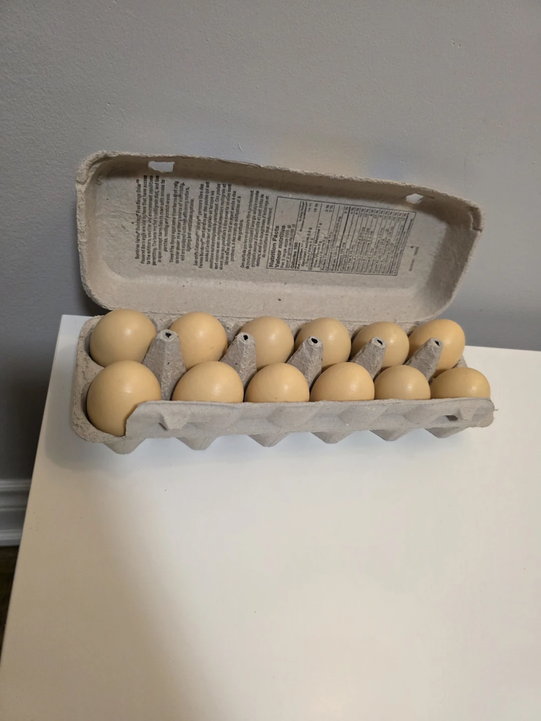 Fake eggs - a dozen
