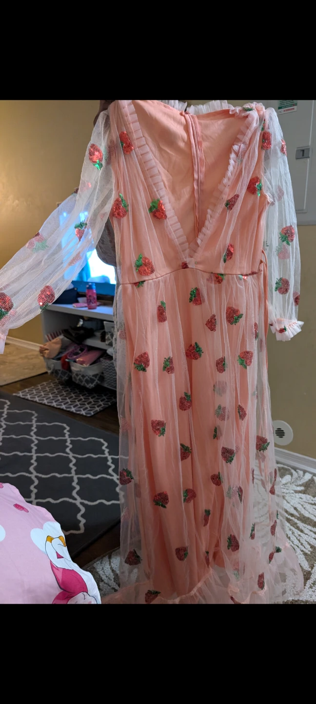 New Strawberry Shortcake Costume size small Women - photo 2