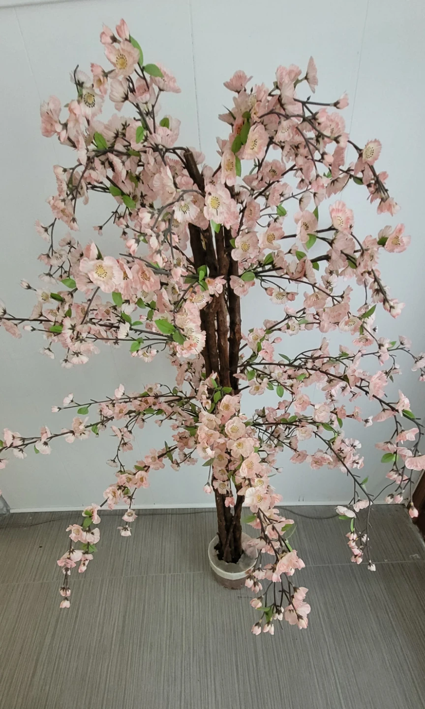 Artificial Pink Cherry Blossom Tree