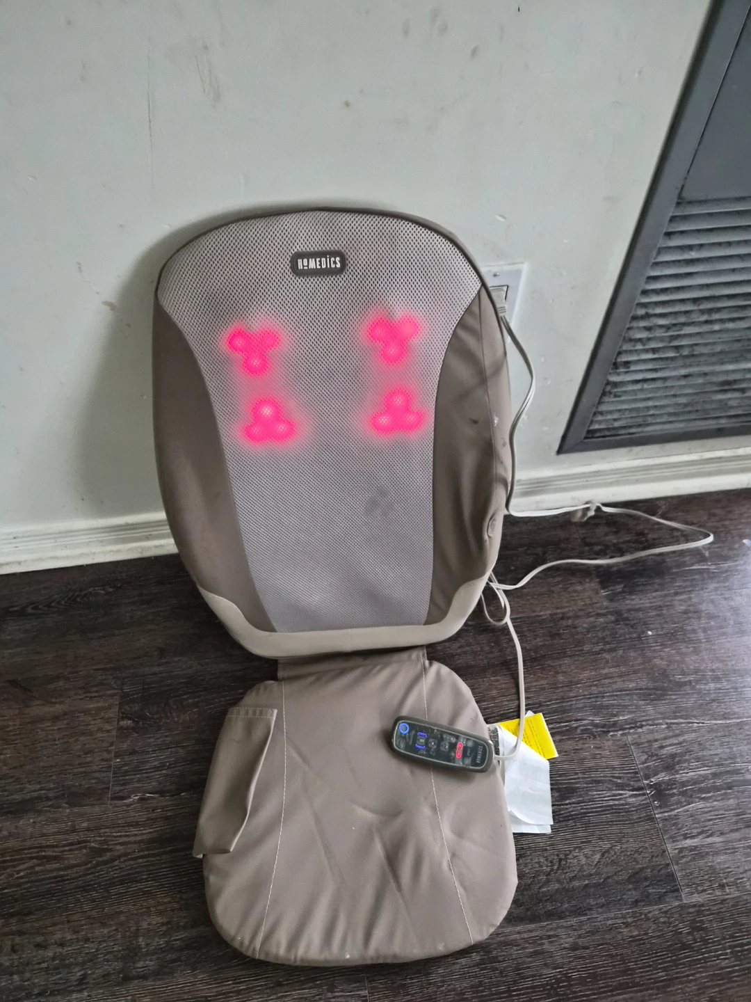 HoMedics Shiatsu Massage Chair Pad