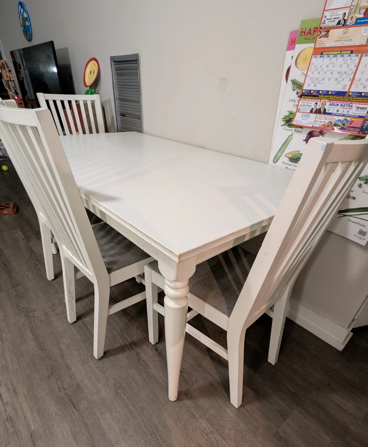 White Dinner Table from IKEA