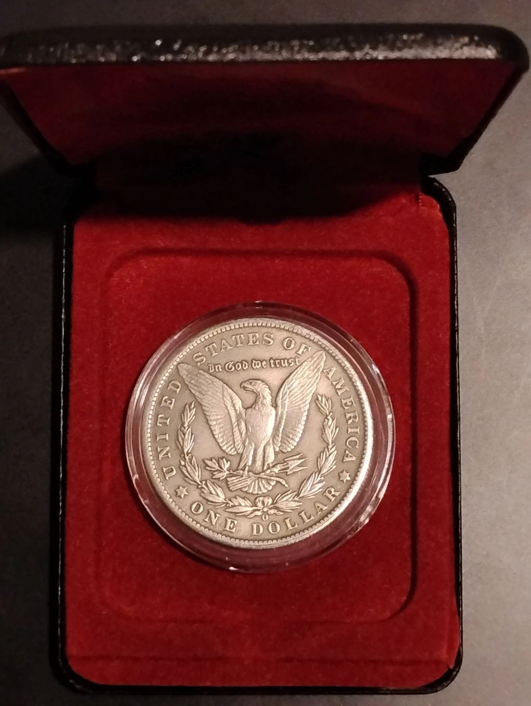 1893 Morgan Silver Dollar - photo 2