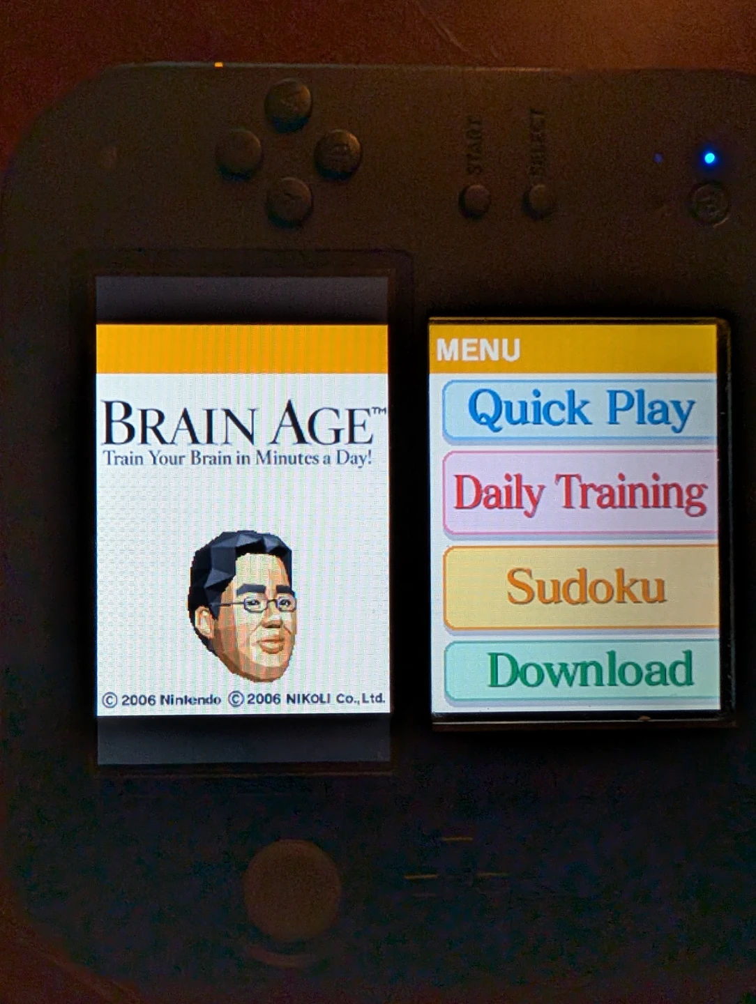 Brain Age the Nintendo DS Game - photo 3