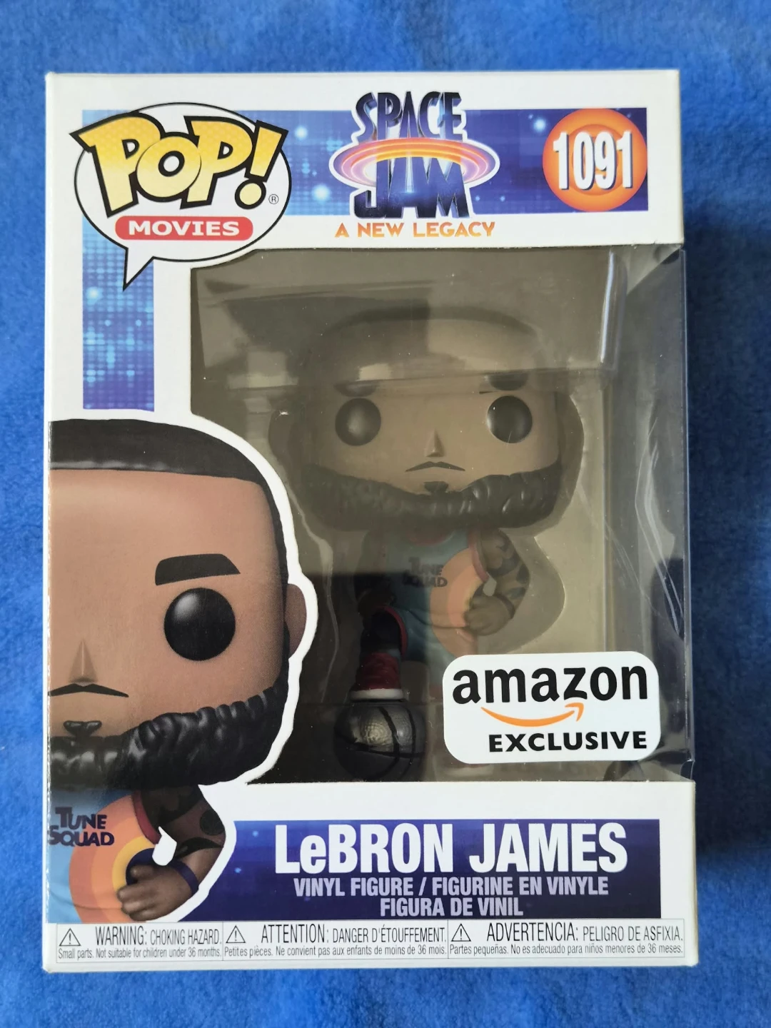 Read Bio | (Space Jam) Amazon Exclusive #1091 LeBron James Funko