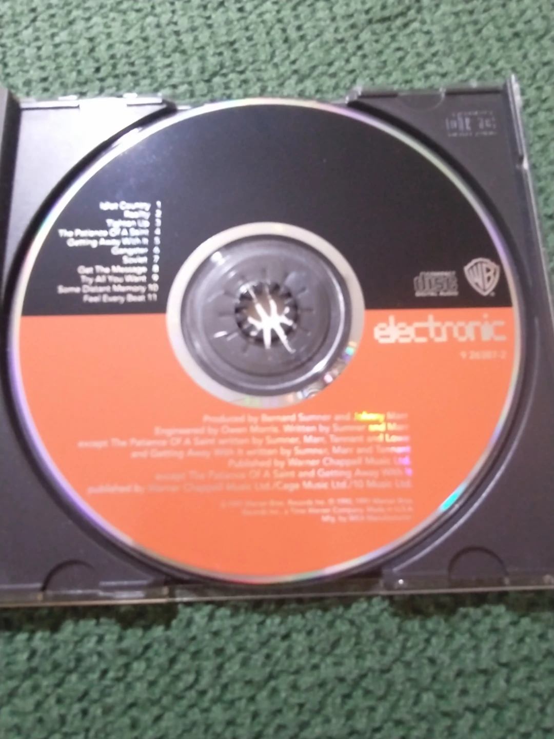 Electronic - Electronic CD (Sumner, Marr, Tennant) - photo 2
