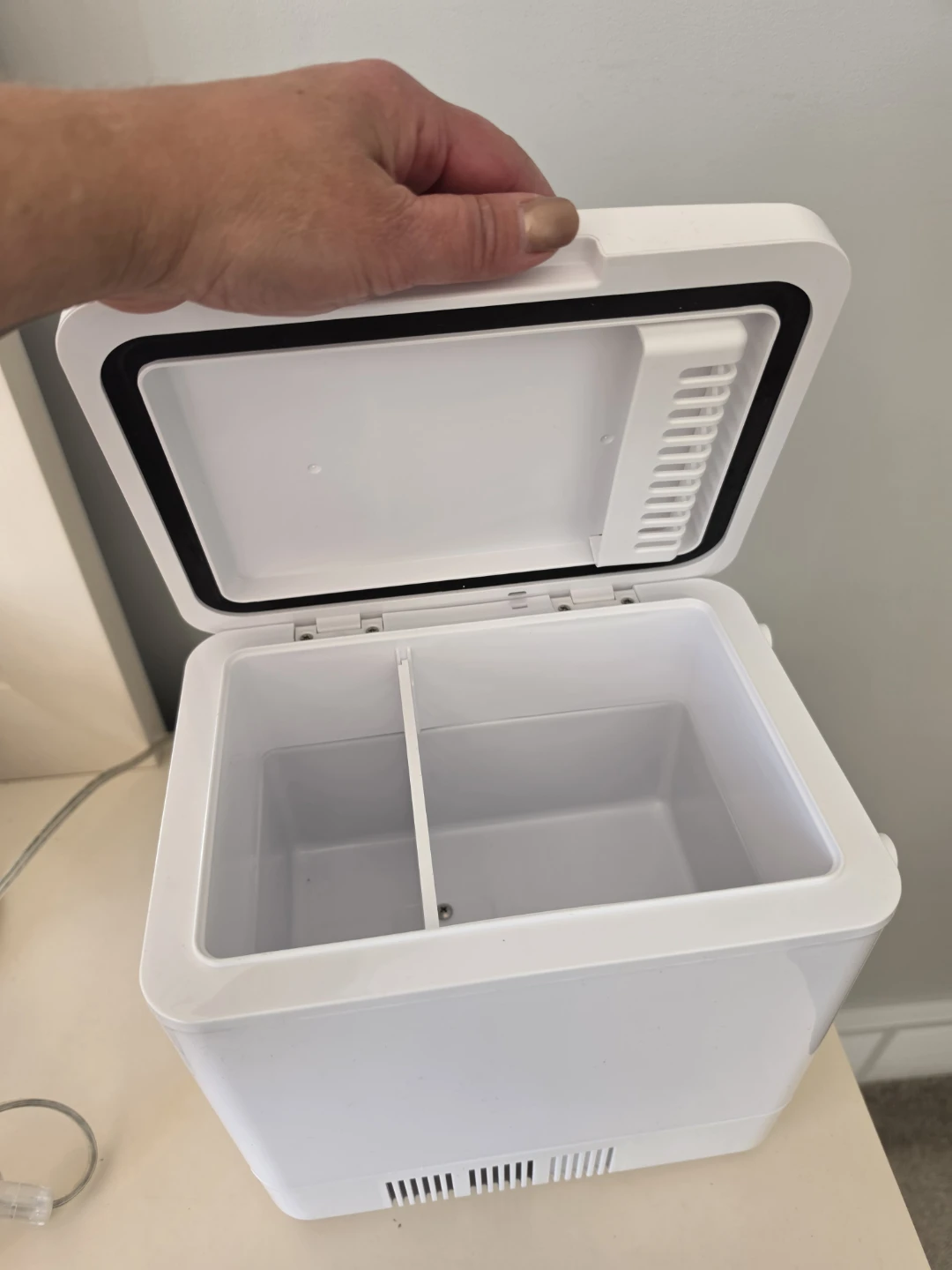 White Mini Fridge