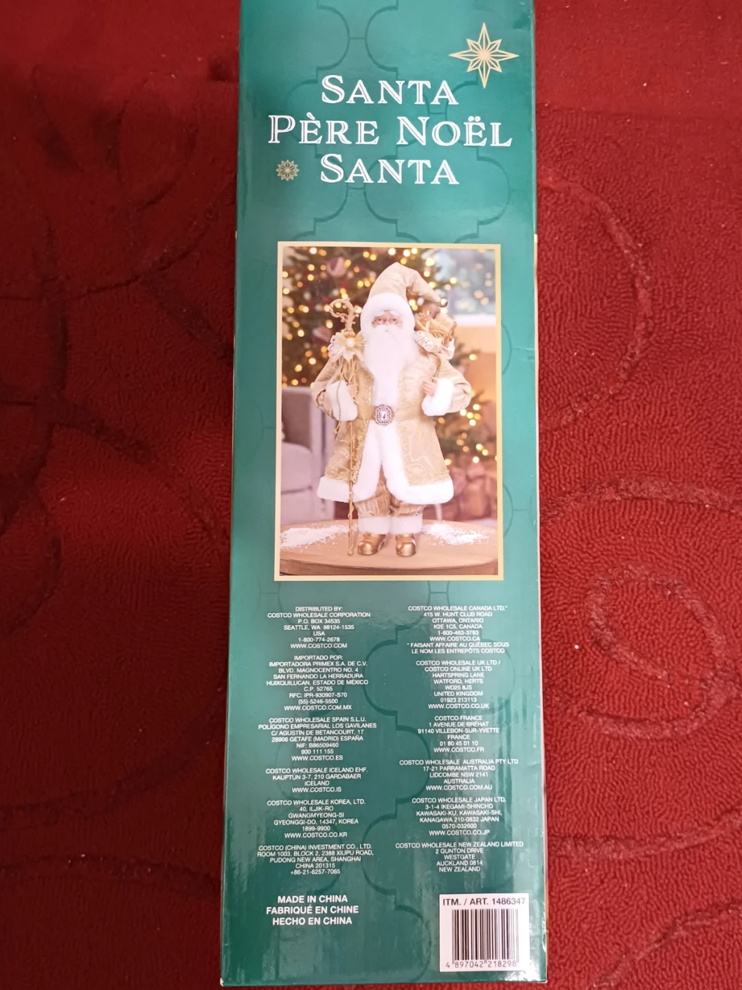 Holiday Santa Figurine - photo 2