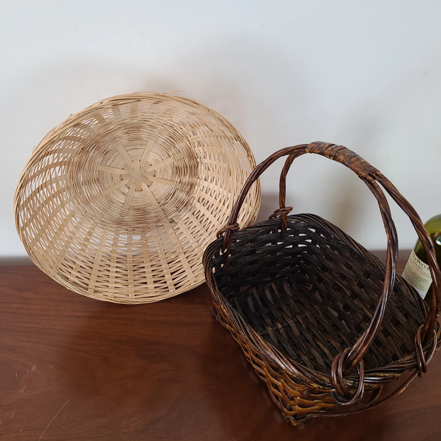 Set of Two Woven Baskets $5 for both! - photo 3