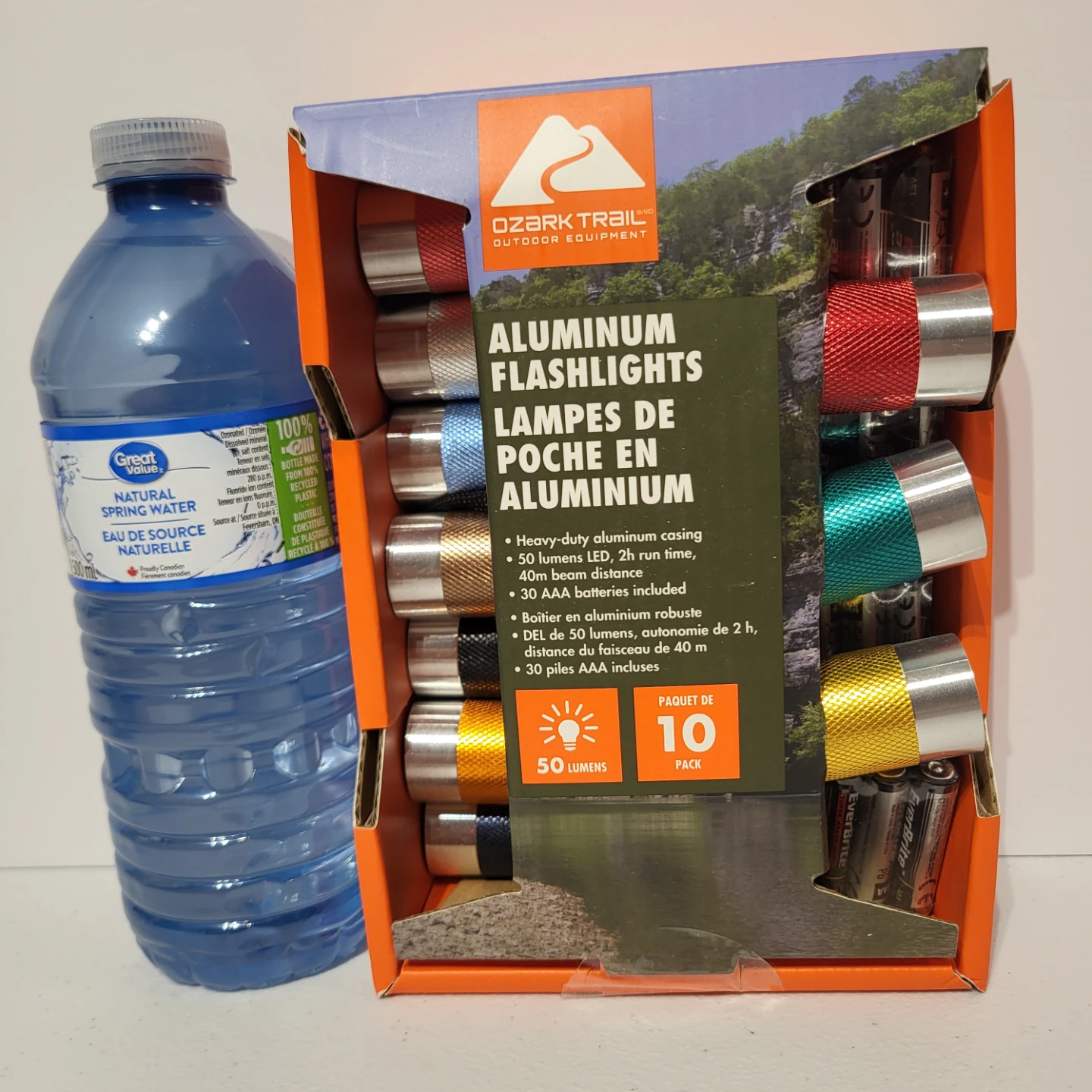 Ozark Trail Aluminum Flashlights, 10 Pack - photo 4