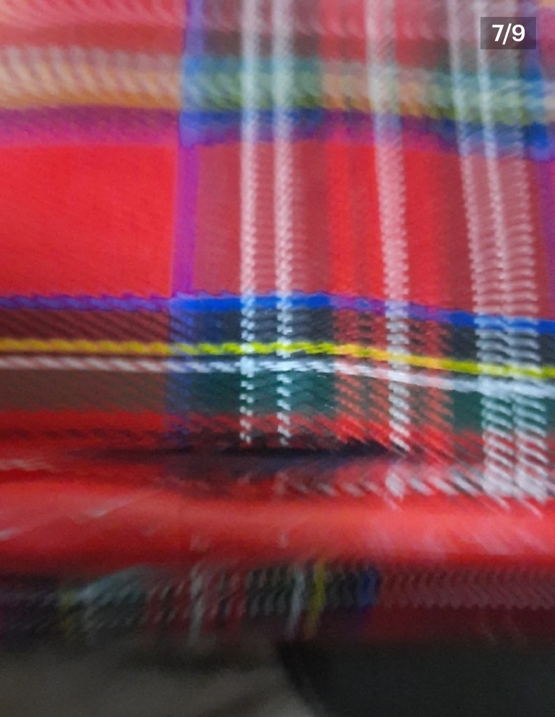 Felix Red Plaid Rolling Suitcase kids size FREE - photo 5