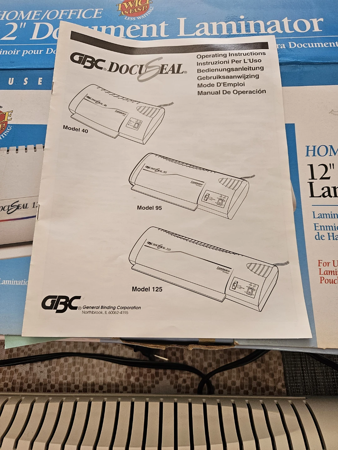 GBC Docuseal 125 12-inch Document Laminator - photo 3