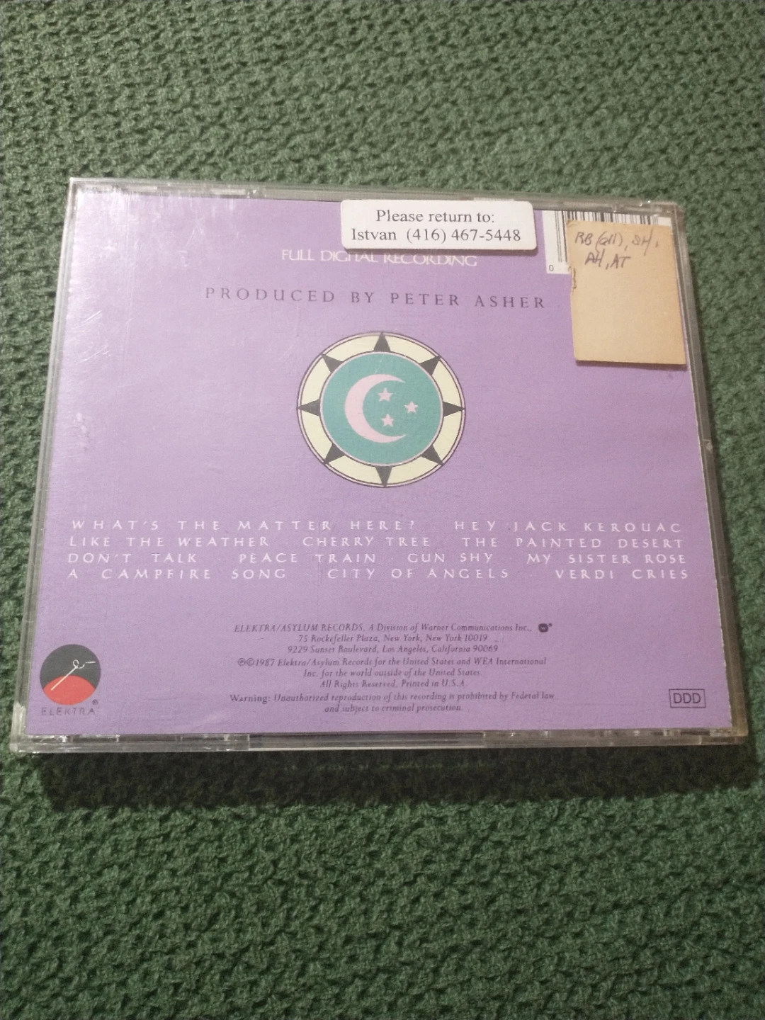 10,000 Maniacs - In My Tribe CD - photo 3