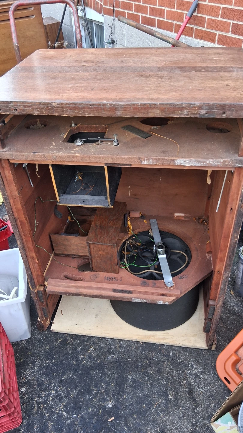 Vintage 70s Wooden Leslie Speaker Cabinet
