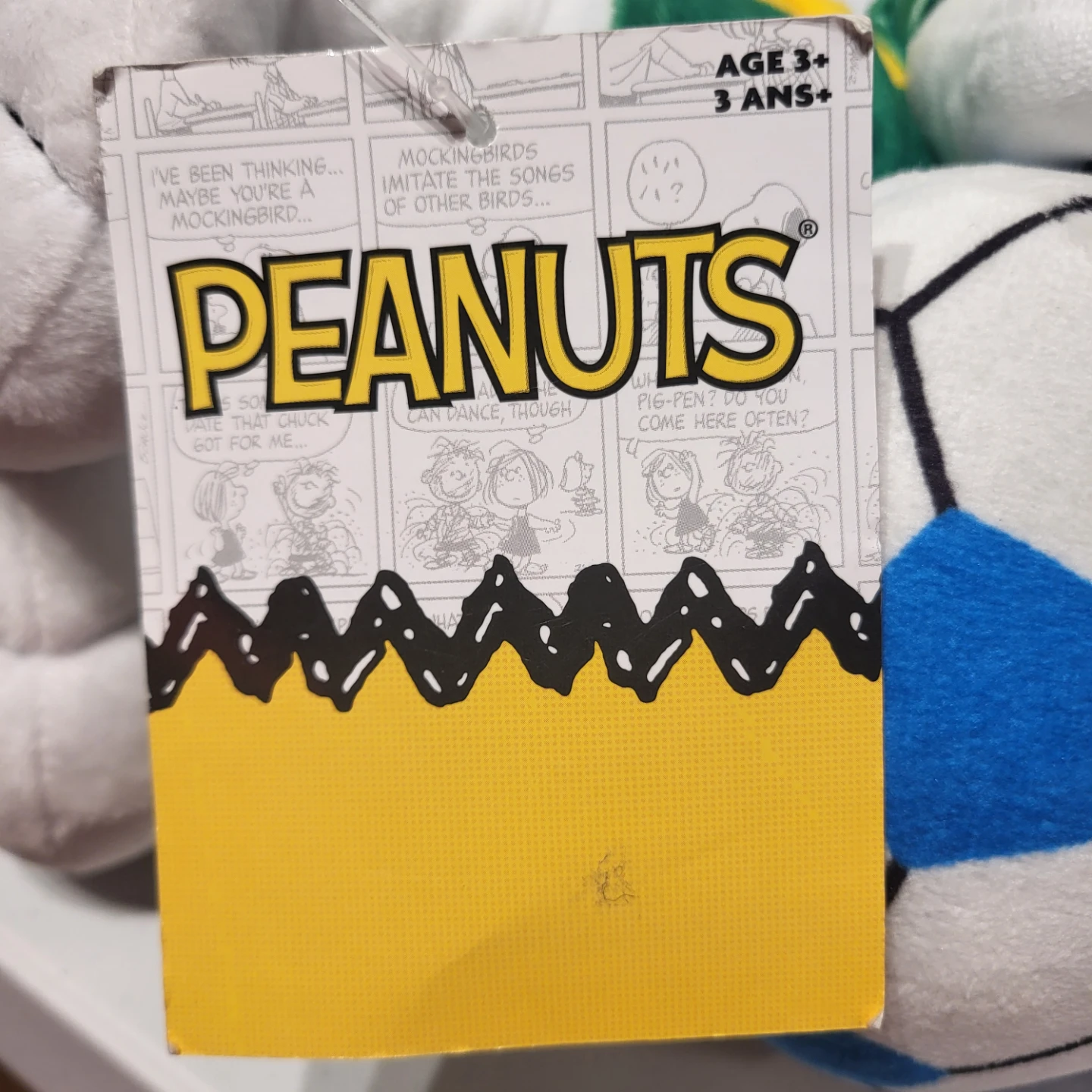 Peanuts Snoopy Plush with Soccer Ball - photo 3