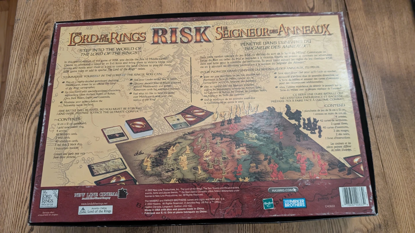 Risk: The Lord of the Rings Conquest Game - photo 2