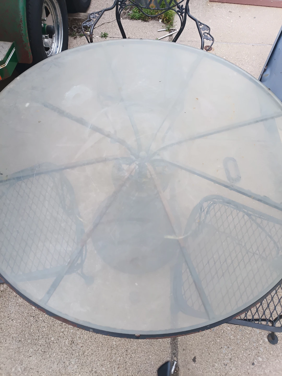 3-Piece Wrought Iron Bistro Set - photo 4