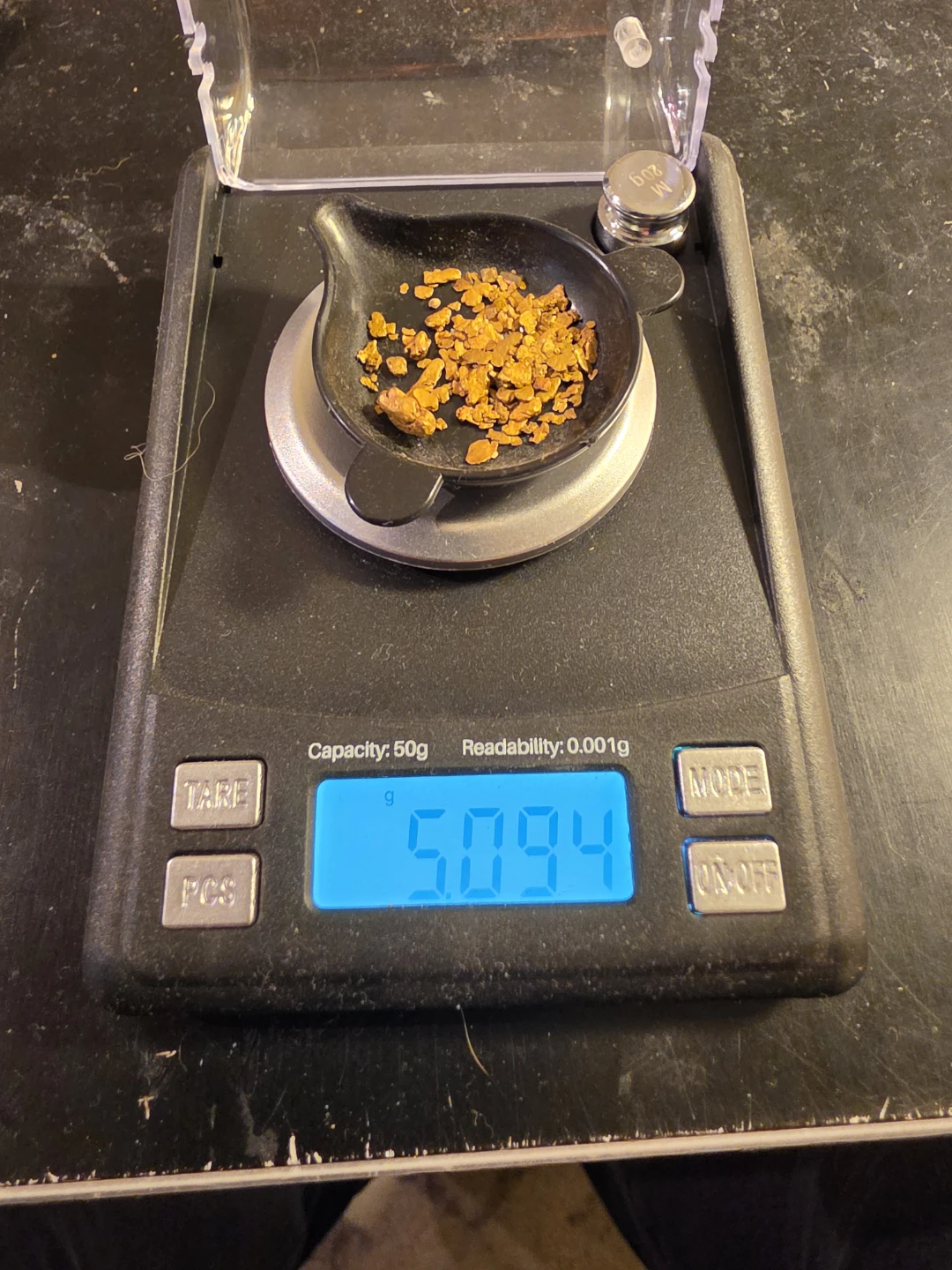 6.170 grams of gold from Fort Steele B.C - photo 2